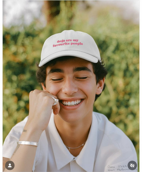 Dogs Are My Favourite People Cap