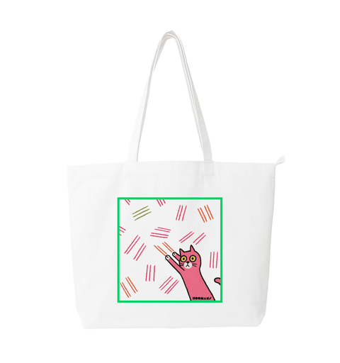 Scratch Attack Tote Bag