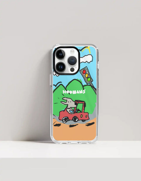 Doggo Racing clear phone case – iPhone 14 Pro – Hoomans India