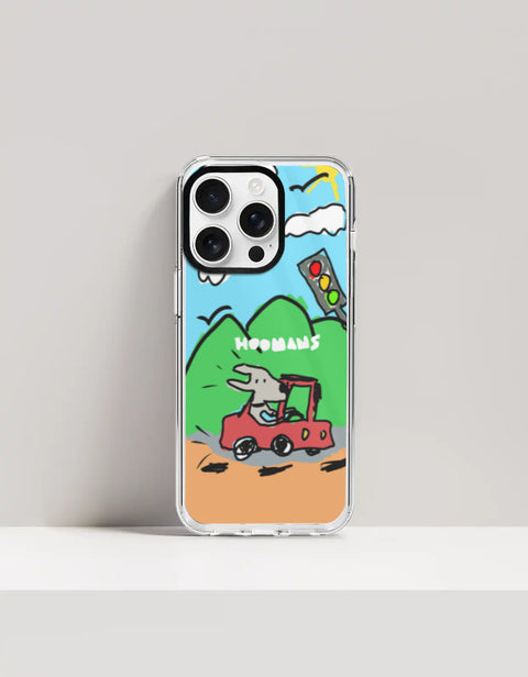 Doggo Racing clear phone case – iPhone 11 – Hoomans India