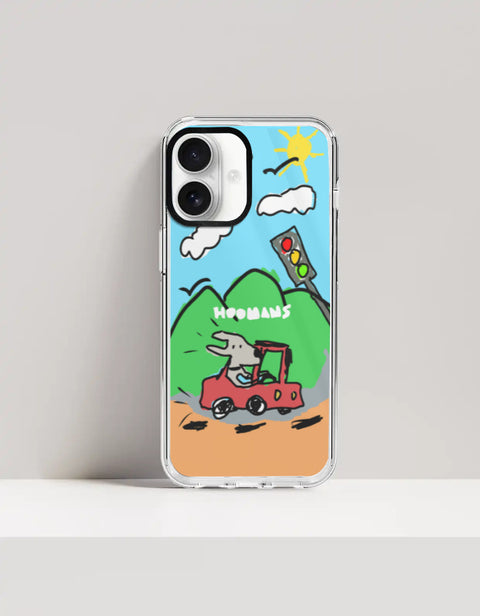 Doggo Racing clear phone case – iPhone 11 Pro – Hoomans India