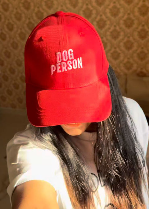 Dog Person Cap