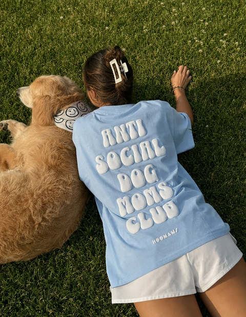 Anti Social Dog Moms Club Tee