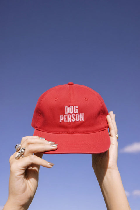 Dog Person Cap