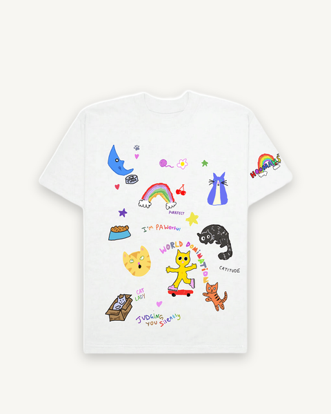 Crazy Cat Lady — flat product shot on off-white background