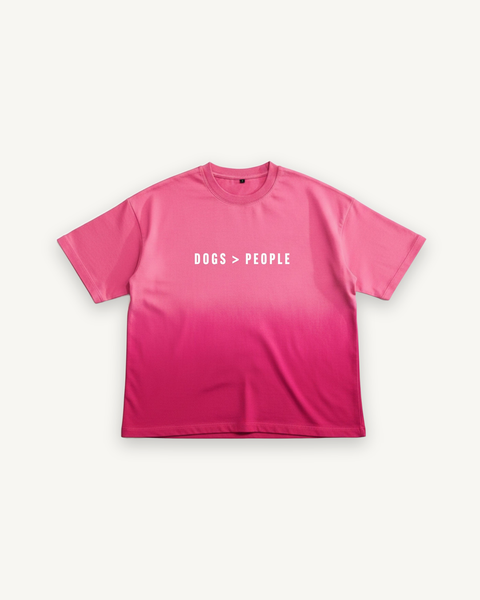 Dogs > People Pink Ombré — flat product shot on off-white background