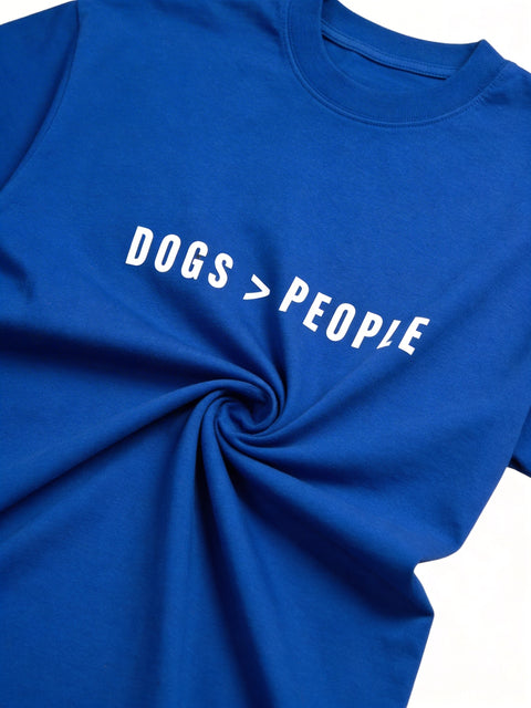 Dogs > People Royal Blue