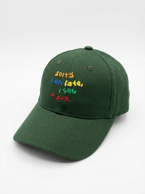I Saw a Dog cap – color variants – Hoomans India
