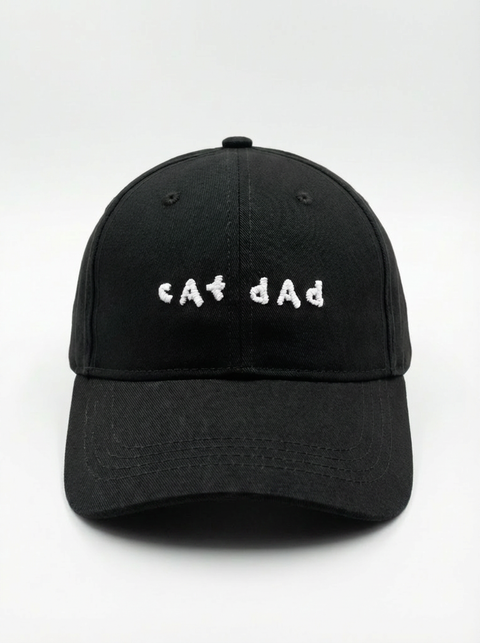 Cat Dad cap – cat parent cap – Hoomans India