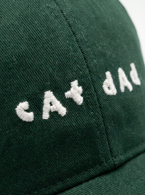 Cat Dad cap lifestyle shot – Hoomans India