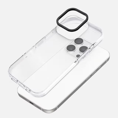 Doggo Racing clear case – lifestyle front – Hoomans India