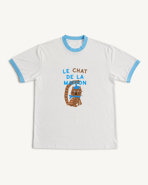Le Chat De La Maison Ringer Tee