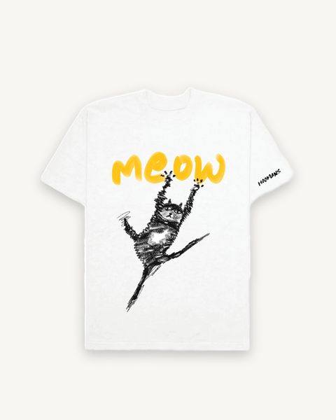 MEOW! — flat product shot on off-white background