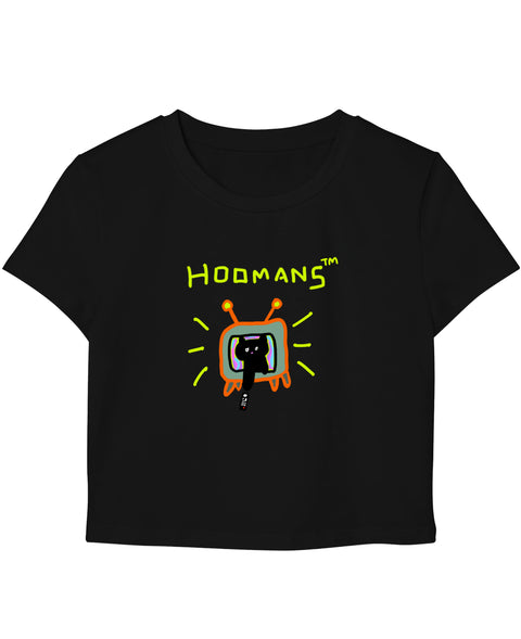 Black Baby Tee Front Design