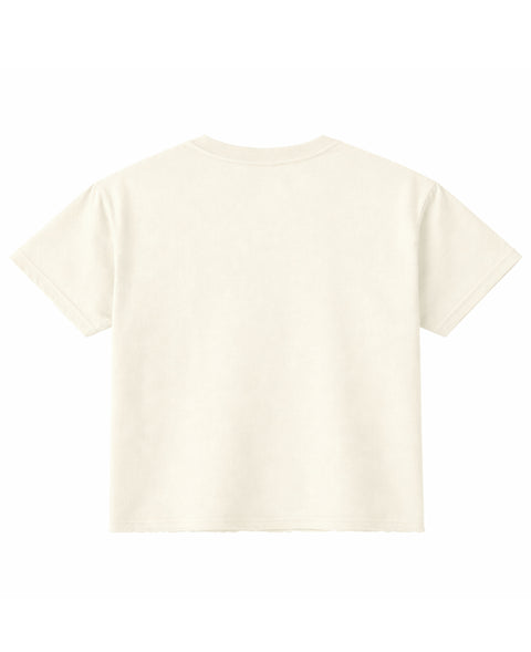 My Type? Street Dog boxy fit tee in off white, plain back