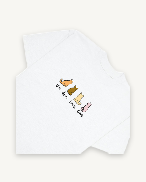Un Deux Trois Cat — flat product shot on off-white background